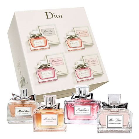 miss dior parfum set|Dior mini fragrance gift set.